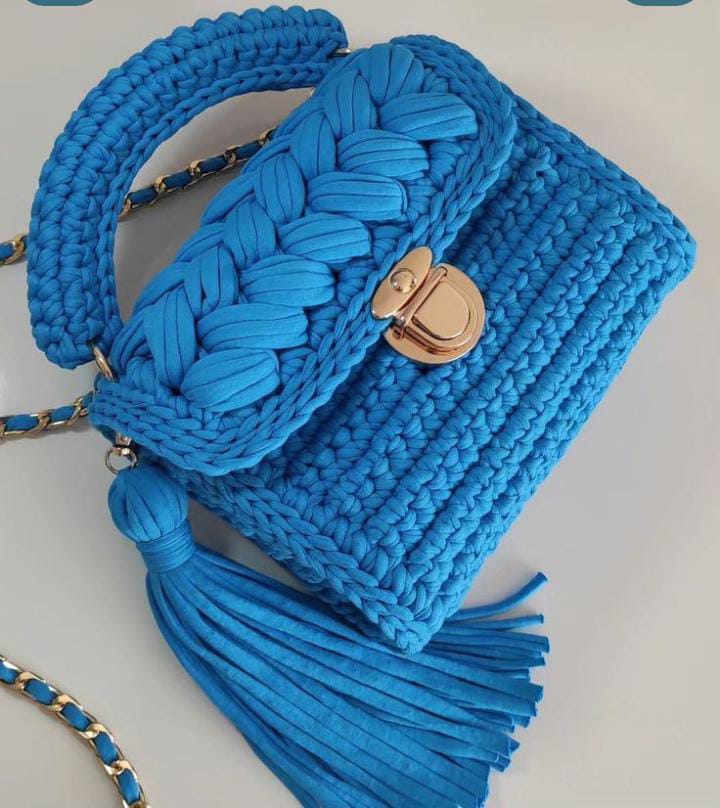 Bolso Azul Mar